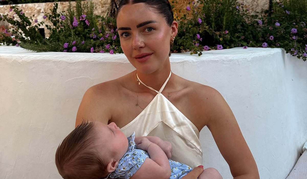 Bonnie Ryan makes sweet memories on first holiday with baby Winnie
