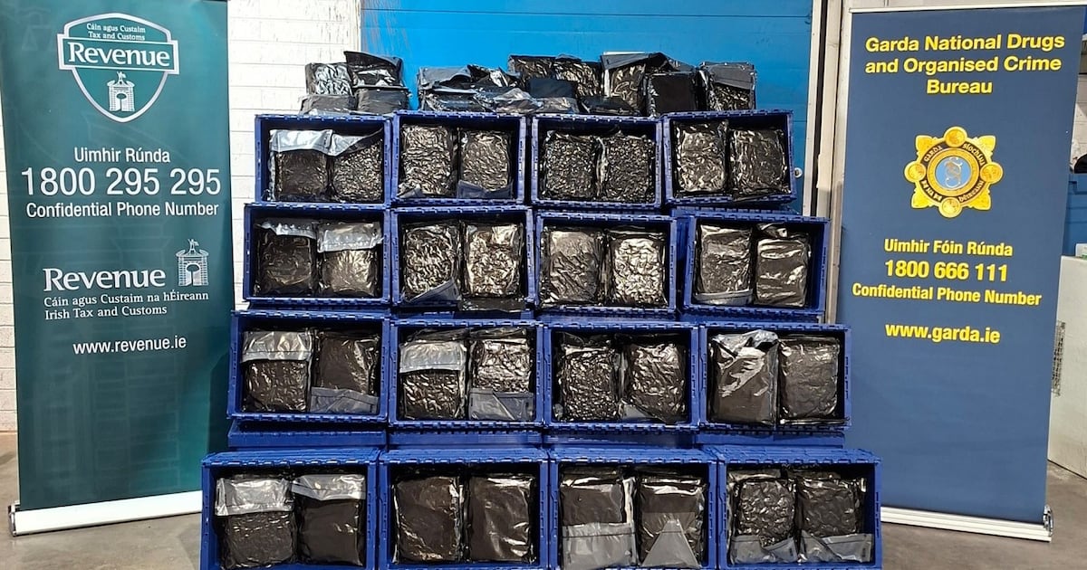 Almost 400kg of cannabis seized at Dublin Port – The Irish Times