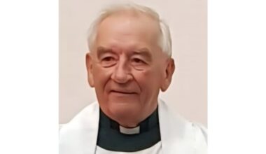 Reverend Canon Stanley Johnson, Rainbow`s End, Carrickmacafferty, Derrybeg - Highland Radio