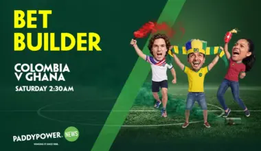 Football Tips: Saturday’s 10/1 Colombia v Ghana Bet Builder – Paddy Power News