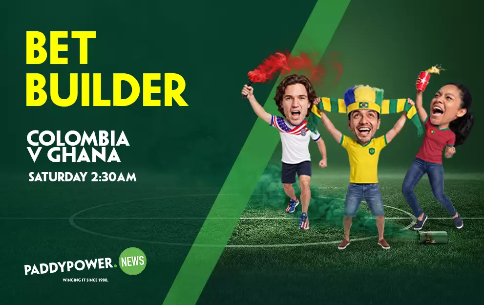 Football Tips: Saturday’s 10/1 Colombia v Ghana Bet Builder – Paddy Power News