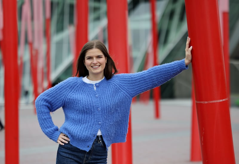 Aisling Bonner, radio presenter on 2FM Breakfast, at Grand Canal Dock, Dublin.
Photograph: Alan Betson/The Irish Times