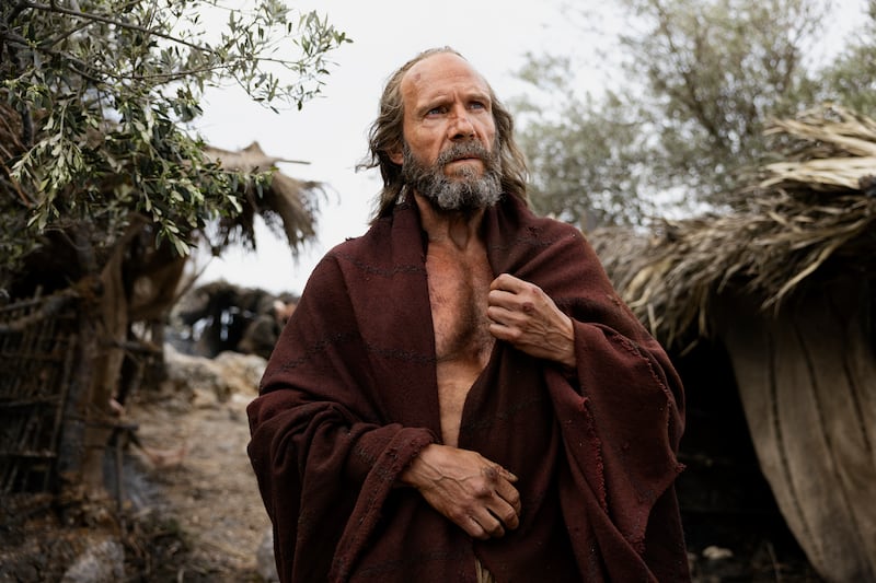 The Return: Ralph Fiennes as Odysseus. Photograph: Fabio Zayed/Maila Iacovelli/Modern Films
