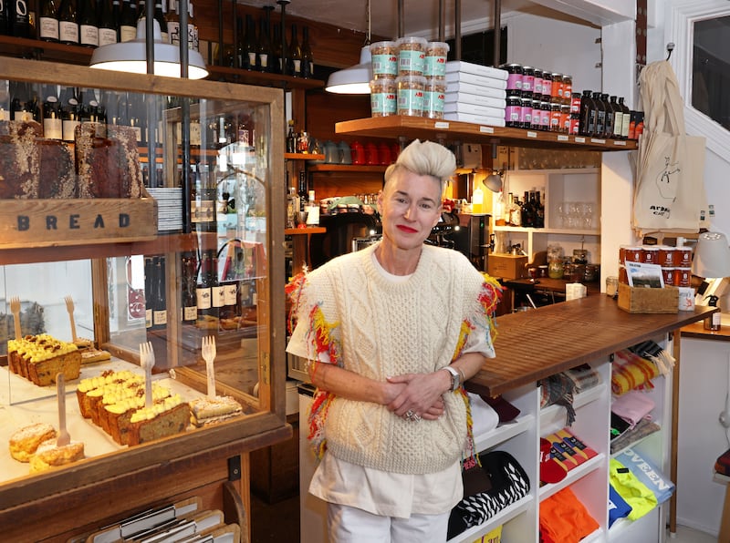 Aoibheann McNamara at Ard Bia at Nimmos, at the Spanish Arch, Galway. Photograph: Joe O'Shaughnessy