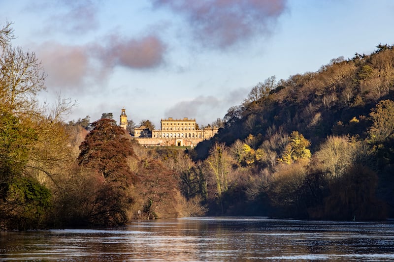A scenic stretch of the river Thames running below the Cliveden Estate in Buckinghamshire. Photograph: Hugh Mothersole/National Trust