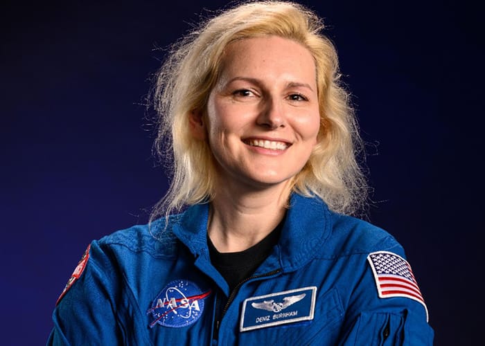 NASA assigns astronaut Deniz Burnham to first space station mission