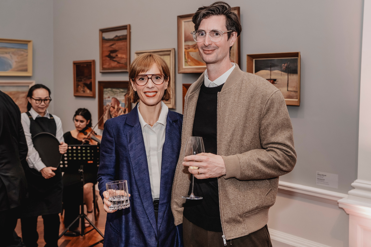 Alice Lindstrom and William Rockel