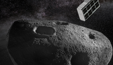 Don Quijote CubeSat around Dimorphos asteroid