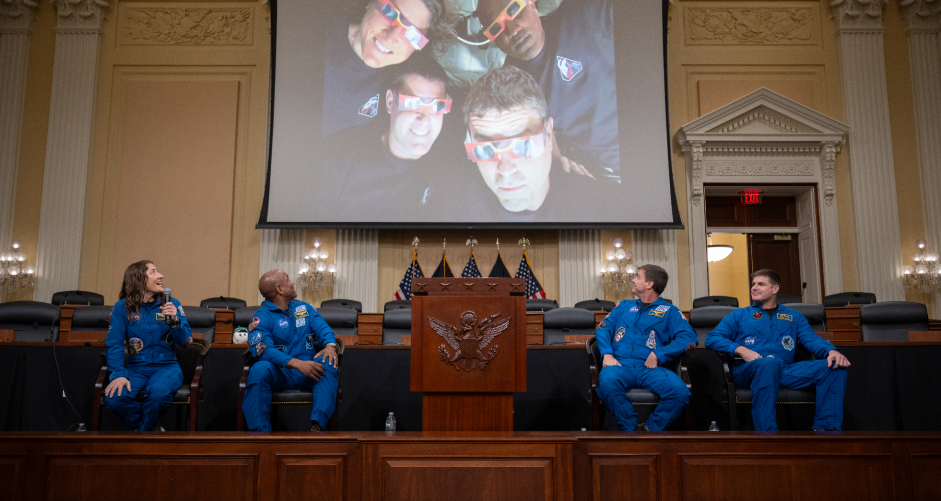 Artemis moon astronauts visit Capitol Hill photo of the day for July 6, 2026