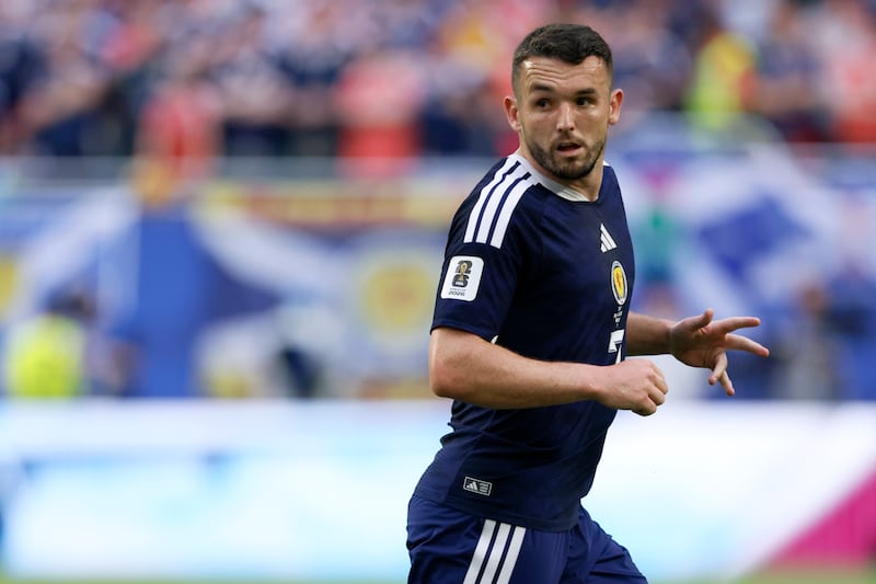 Scotland's John McGinn had some people harking back to days largely behind them. Photograph: Richard Sellers/Sportsphoto/Allstar via Getty Images