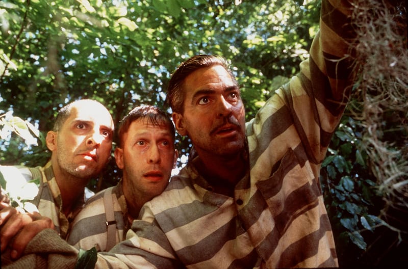 John Turturro, Tim Blake Nelson and George Clooney in O Brother, Where Art Thou? Photograph: Getty Images
