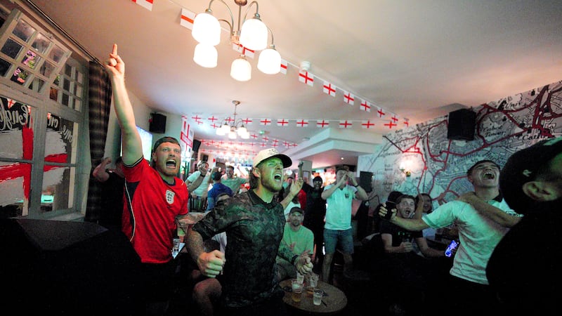 Pubs answer late-night call as England fans toast World Cup white knuckle ride