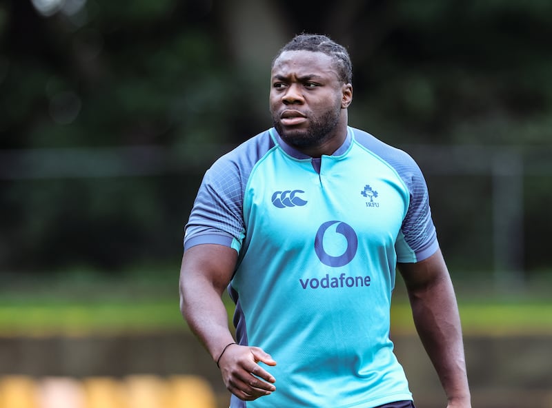 Sam Illo is to make his Ireland debut on Saturday. Photograph: Billy Stickland/Inpho