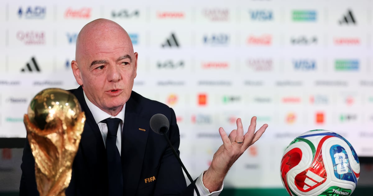 Gianni Infantino hints at expansion to 64-team World Cup before 2030 event – The Irish Times