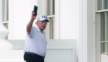 ‘I think I’m going to come over’ for Irish Open, Trump tells Dublin July 4th party – The Irish Times