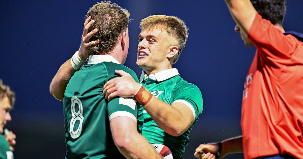 Ireland under-20s fight through error-strewn display to beat Fiji – The Irish Times