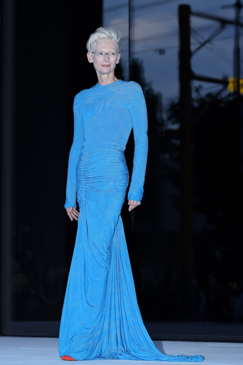 Tilda Swinton in Seoul, South Korea, 2025. Photograph: Han Myung-Gu/WireImage