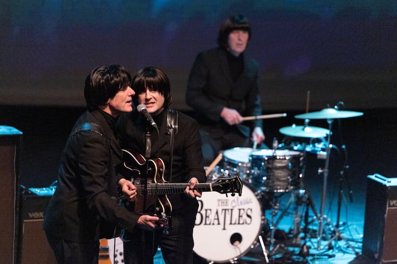 The Classic Beatles performing at the Mermaid Arts Centre in Bray, Co Wicklow. Photograph: Tom Honan for The Irish Times