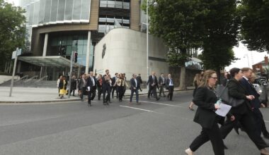 Solicitors walk out of courtrooms in protest over flat-fee changes – The Irish Times