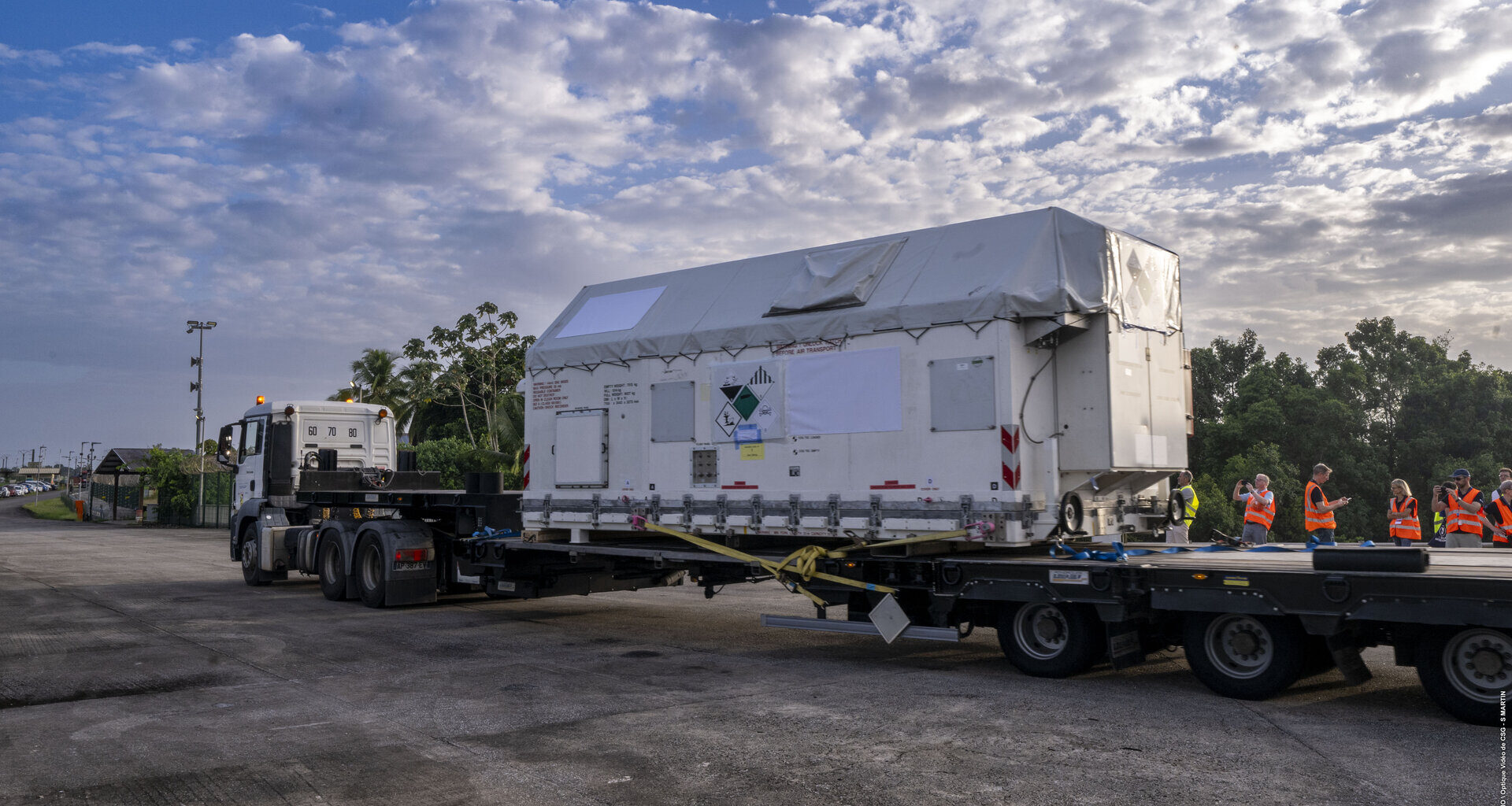 FLEX and Sentinel-3 head to launch site