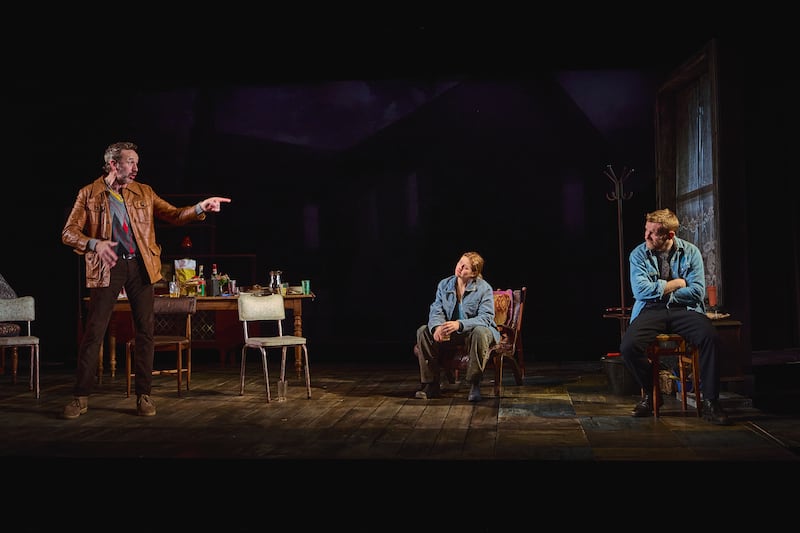 The Brightening Air: Chris O'Dowd, Kate Gilmore and Brian Gleeson. Photograph: Patricio Cassinoni