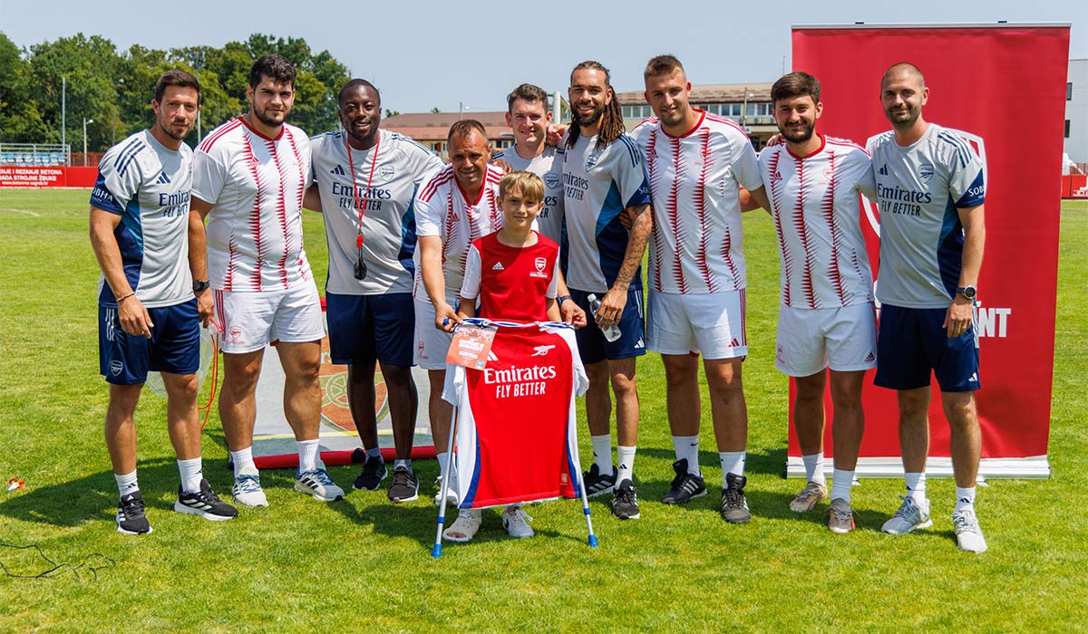 Arsenal Football Camps Ireland. Pic: Supplied