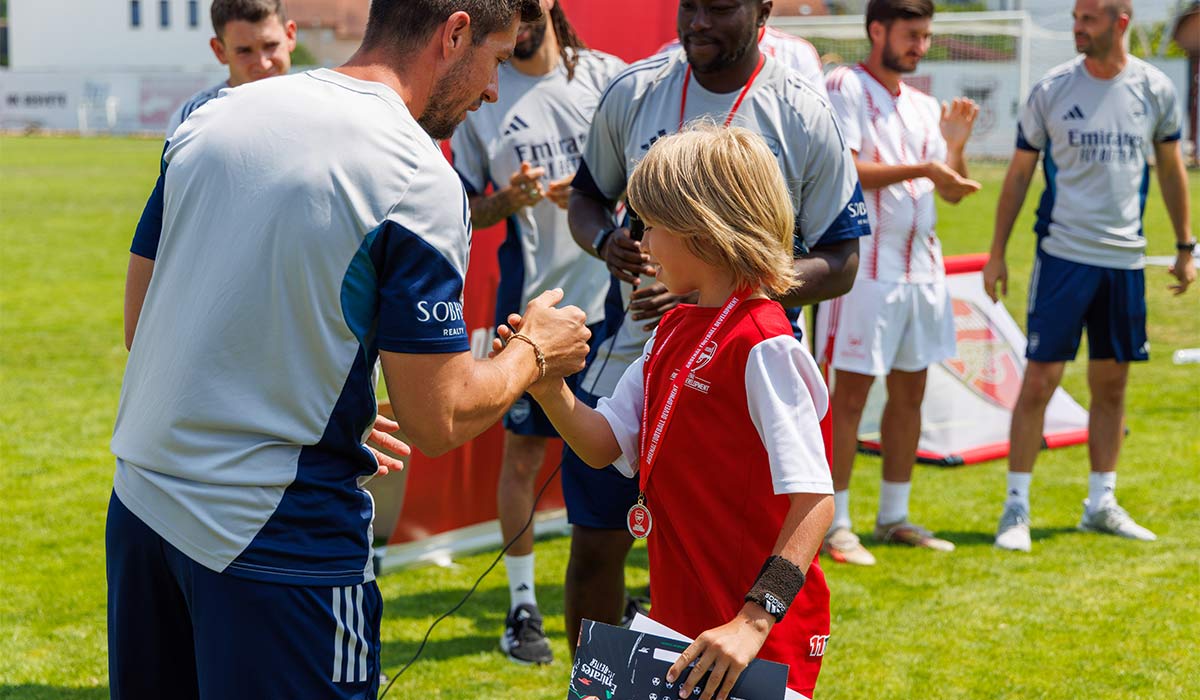 Arsenal Football Camps Ireland. Pic: Supplied