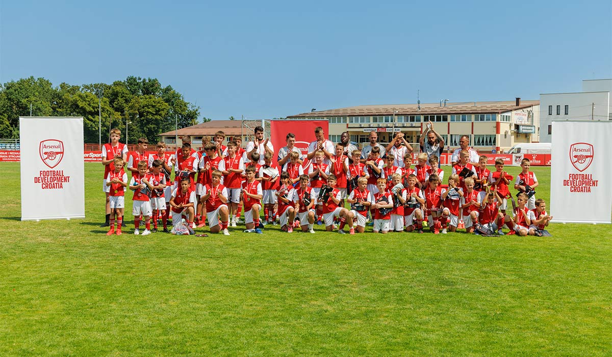 Arsenal Football Camps Ireland. Pic: Supplied
