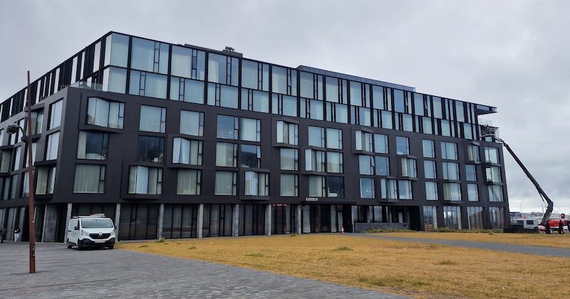 Reykjavik Edition hotel, where the bodies of Emeric and Catherine Mancel were found on June 14th, 2025