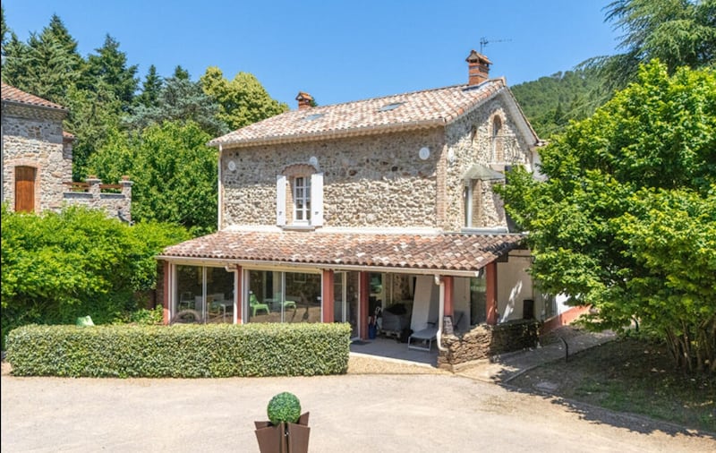 A restored property in Bessèges, France