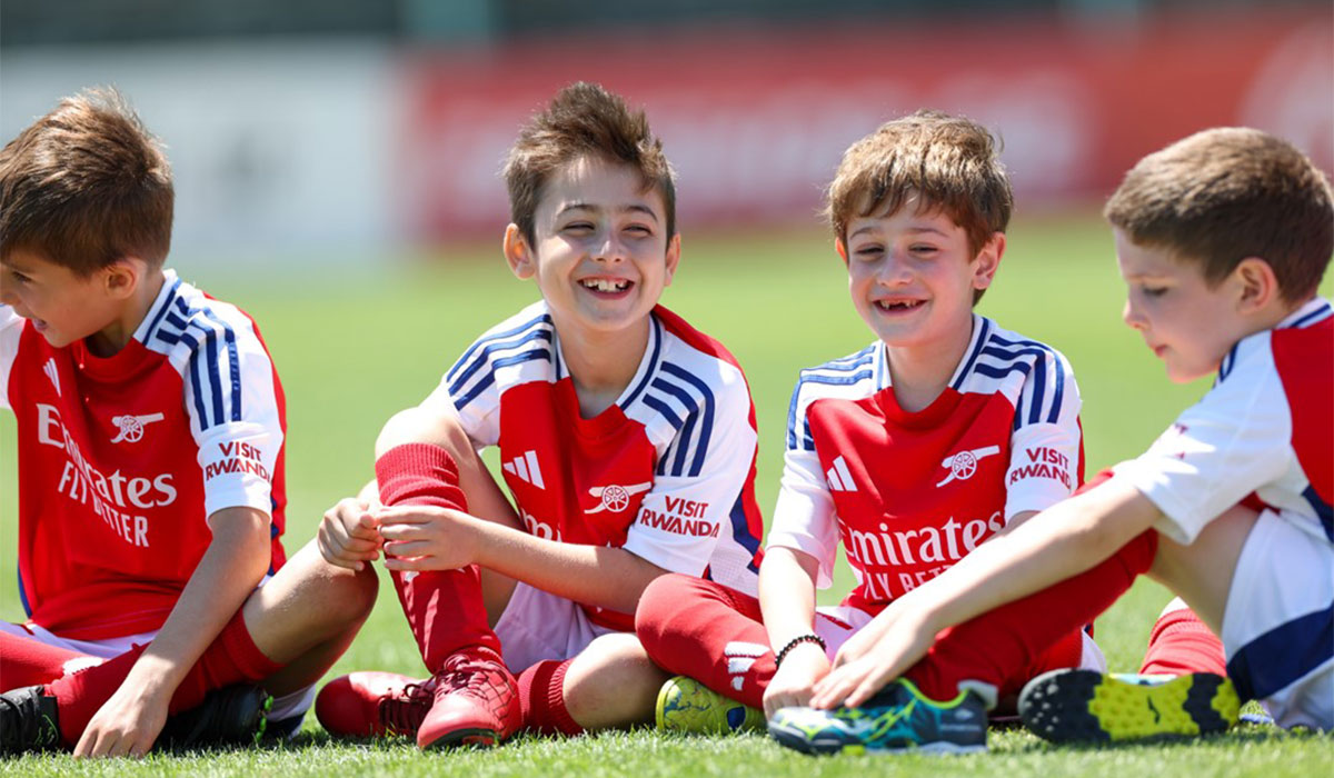 Arsenal Football Camps Ireland. Pic: Supplied