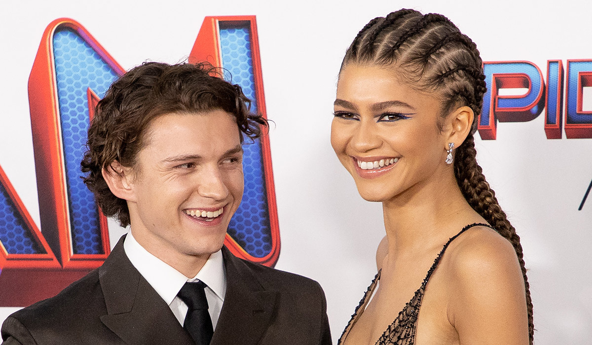 LOS ANGELES, CALIFORNIA - DECEMBER 13: (L-R) Tom Holland and Zendaya attendsthe Los Angeles premiere of Sony Pictures' 'Spider-Man: No Way Home' on December 13, 2021 in Los Angeles, California. (Photo by Emma McIntyre/Getty Images)
