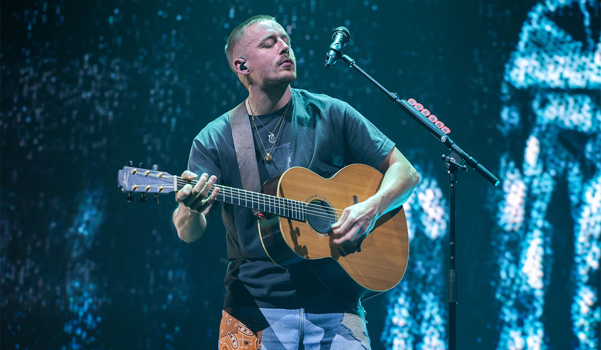 Dermot Kennedy performs at Spark Arena. Pic: WireImage