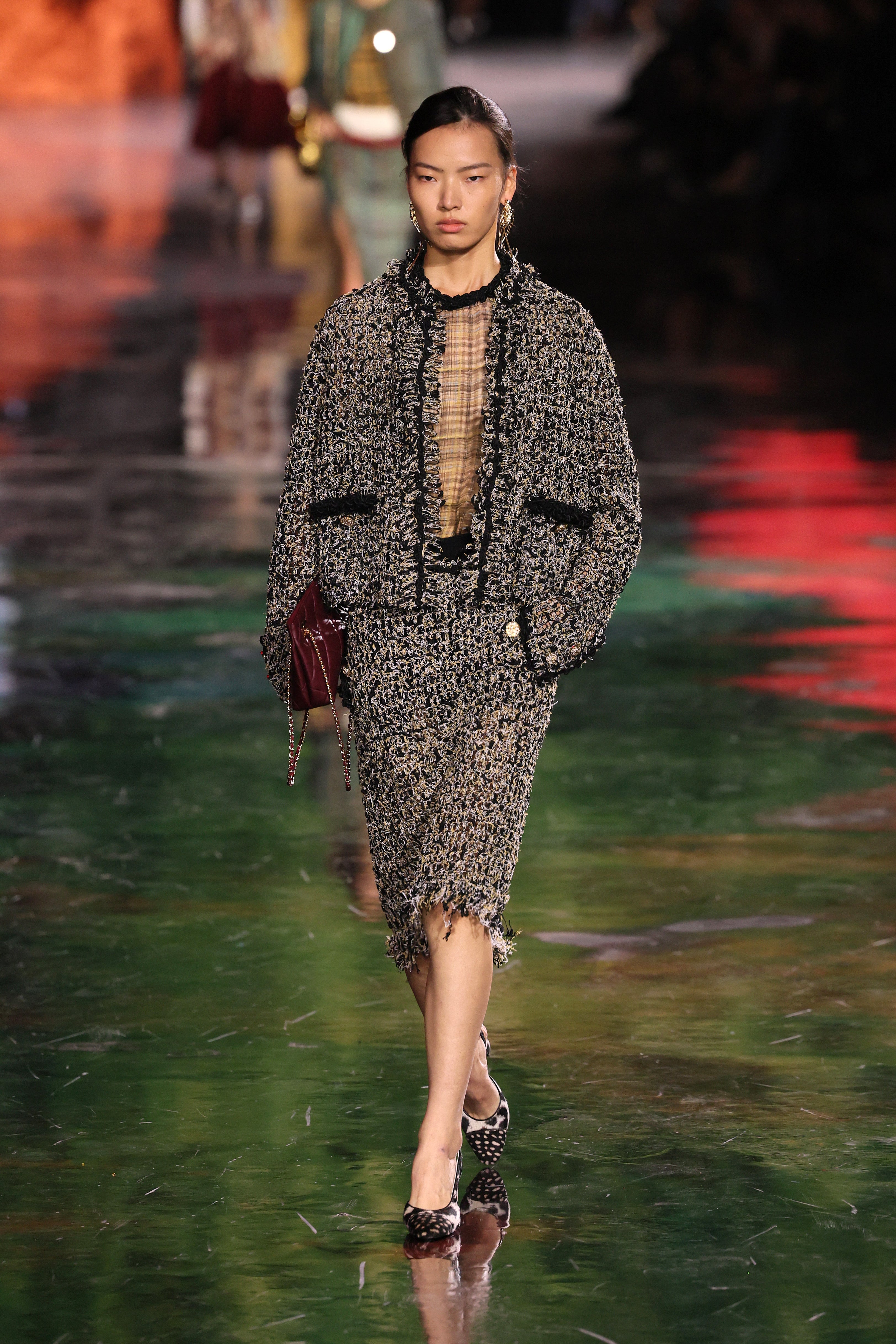 Blazy’s designs play with Chanel’s signature styles in ways that still feel contemporary