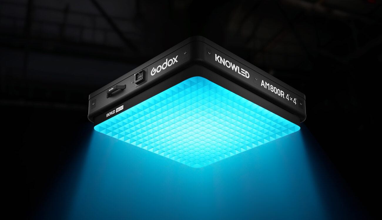 Godox KNOWLED AM800R Released – 800W Full-Color Inflatable 4'×4' Mat Light