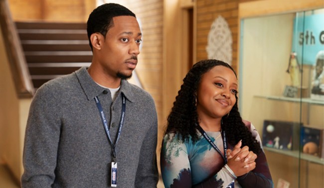 ABBOTT ELEMENTARY - “Goodgirl” - A new member joins Gregory’s Garden Goofballs, and Janine pitches a new club idea to Ava. WEDNESDAY, DEC. 3 (8:30-9:02 p.m. EST) on ABC. (Disney/Gilles Mingasson)