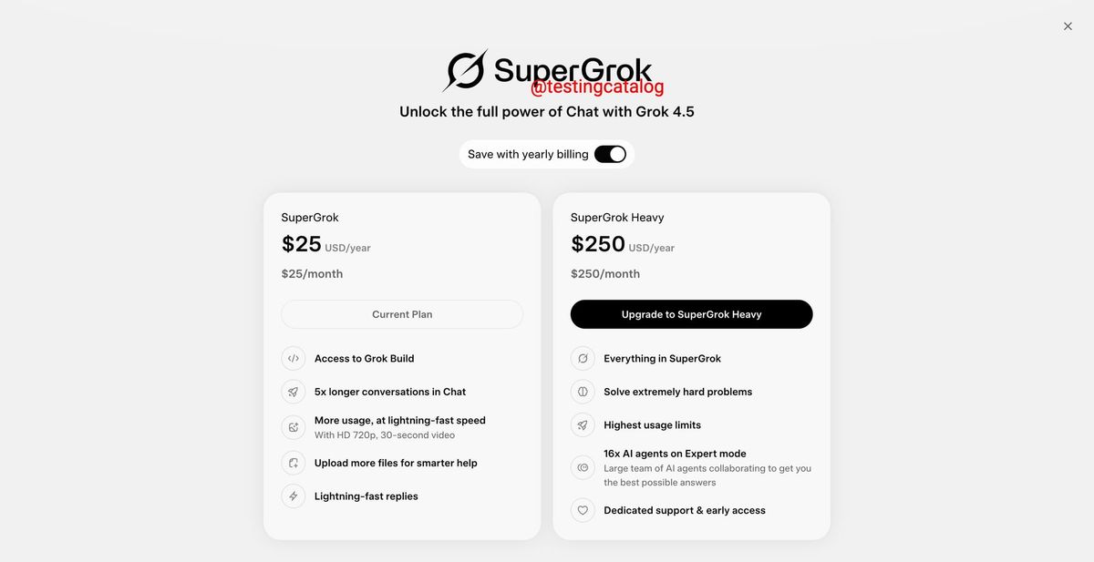 SpaceXAI gearing up for upcoming Grok 4.5 release