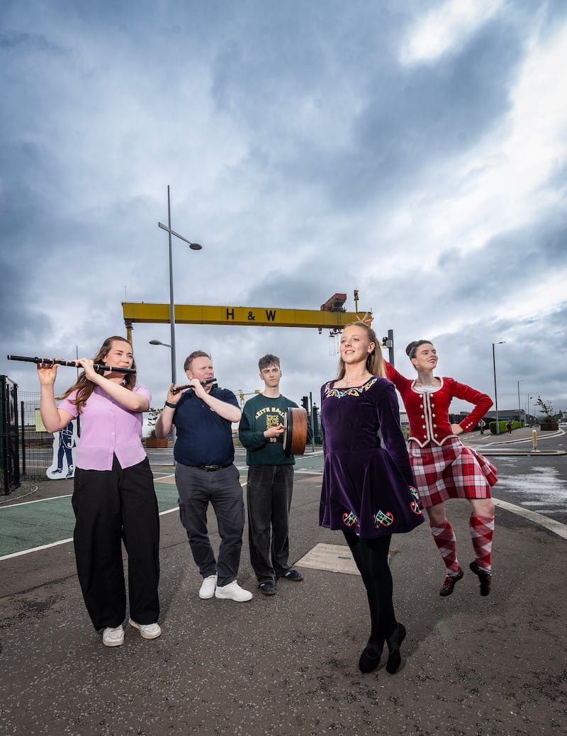 Festival organisers have encouraged people to walk, cycle or take public transport the closer they get to the city centre. Photograph: Jago Communications/PA Wire 