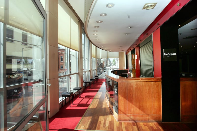 The bar at the Abbey Theatre on Dublin's Marlborough Street. Photograph: Matt Kavanagh