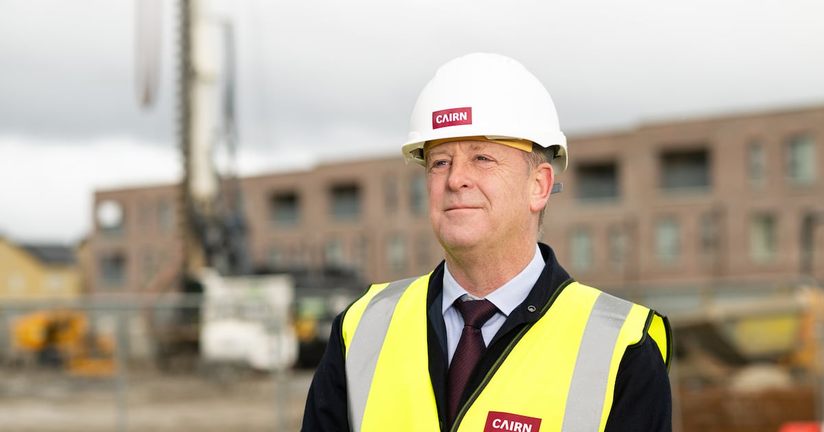 Cairn Homes to break €1bn in sales and deliver 6,000 new homes this year and next – The Irish Times
