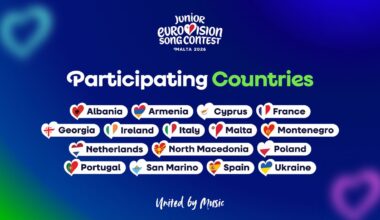 16 broadcasters confirmed to compete in Junior Eurovision Song Contest 2026