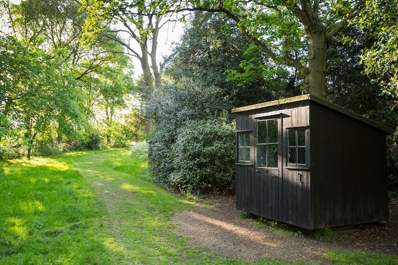 The writing shed at Shaw's Corner. Photograph: James Dobson/National Trust