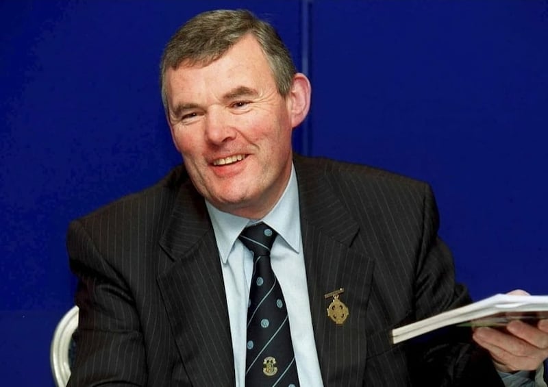 Seán McCague during his GAA presidency
