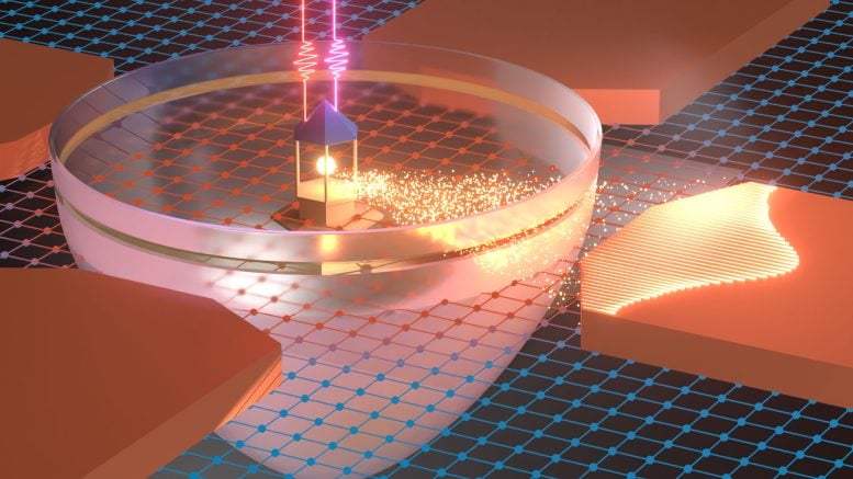 Illustration of Electron Lighthouse