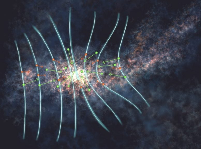 Illustration of Ion Neutral Drift in the L1544 Prestellar Core