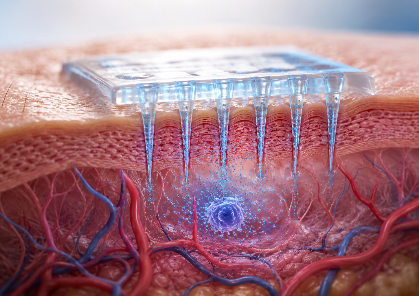Cosmetic microneedles deliver actives where creams struggle