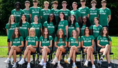 IRISH TEAM RIETI FOR ITALIAN TEST AT EUROPEAN U18 CHAMPIONSHIPS