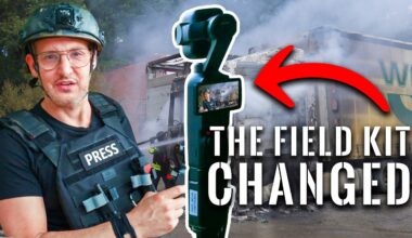 Taking the DJI Osmo Pocket 4P into a War Zone