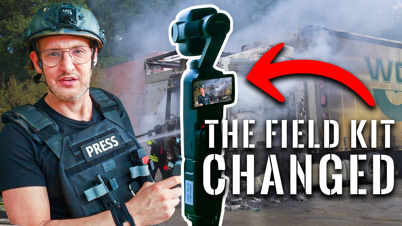 Taking the DJI Osmo Pocket 4P into a War Zone