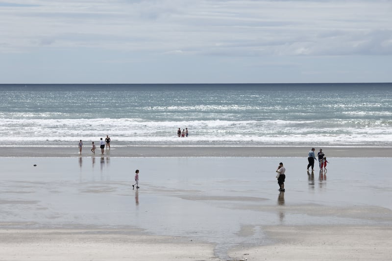 Tramore beach in the sun. Photograph: Nick Bradshaw